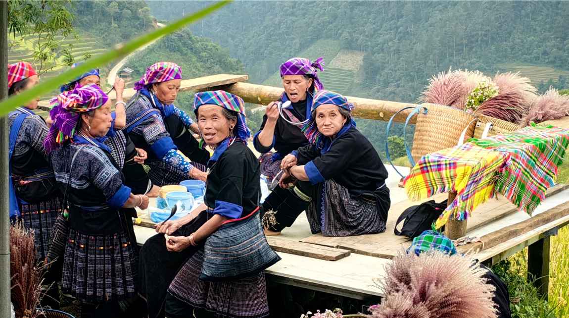 local village in mu cang chai